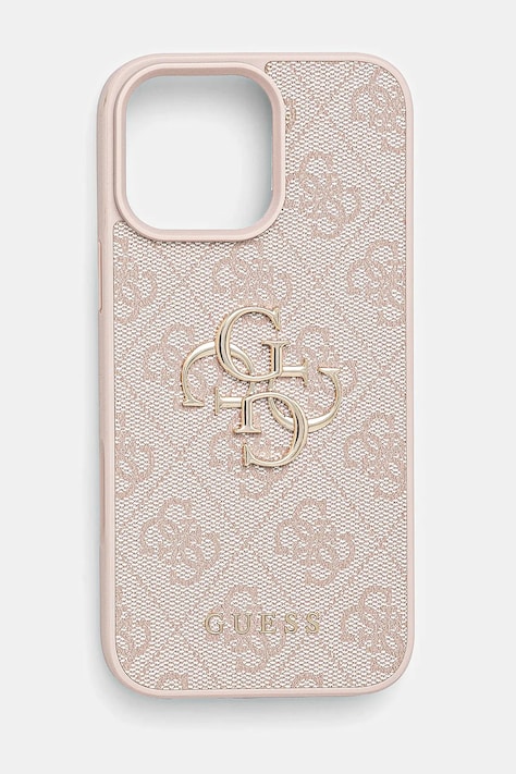 Кейс за телефон Guess iPhone 16 Pro Max 6.9 в розово GUHCP16X4GMGPI
