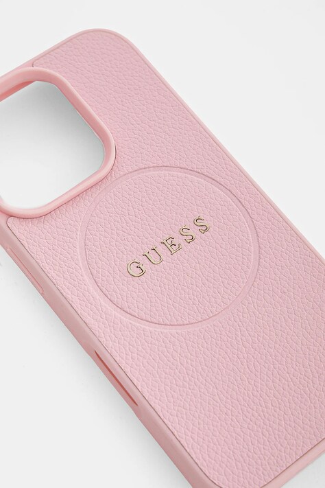 Чохол на телефон Guess iPhone 16 Pro 6.3 — AA00-AKU5UB, рожевий — фото 2