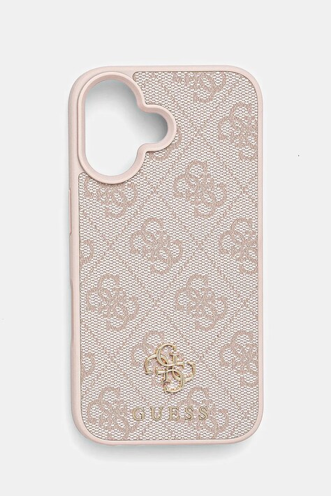 Чохол на телефон Guess iPhone 16 колір рожевий GUHMP16SP4SM4MP