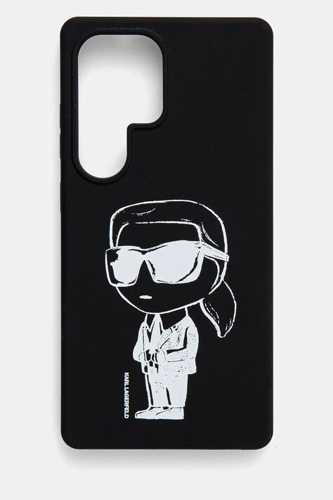 Etui za telefon Karl Lagerfeld Samsung Galaxy S25 Ultra boja: crna, KLHMS25LPNYKGRTK