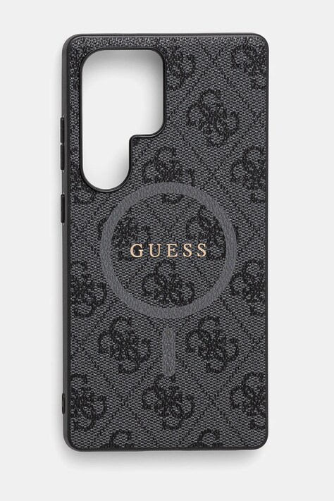 Obal na telefon Guess Samsung Galaxy S25 Ultra černá barva, GUHMS25LG4GFRK