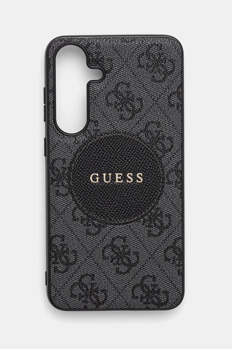 Guess Husa pentru telefon Samsung Galaxy S25+ culoarea negru, GUHMS25MP4PGRSGK
