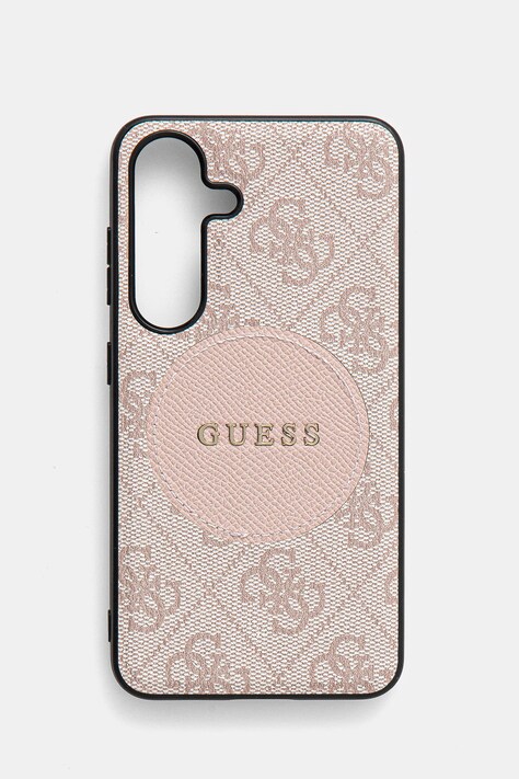 Кейс за телефон Guess Samsung Galaxy S25 в розово GUHMS25SP4PGRSGP