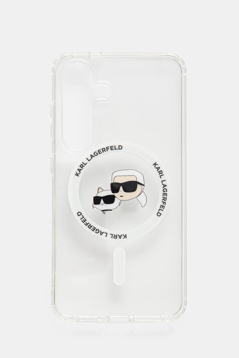 Чохол на телефон Karl Lagerfeld Samsung Galaxy S25 колір білий KLHMS25SHLSKCH