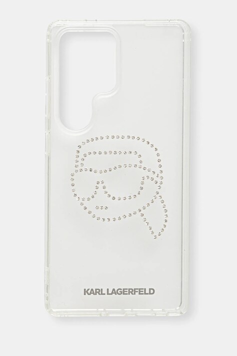 Кейс за телефон Karl Lagerfeld Samsung Galaxy S25 Ultra в прозрачен цвят KLHCS25LHKHDCELT