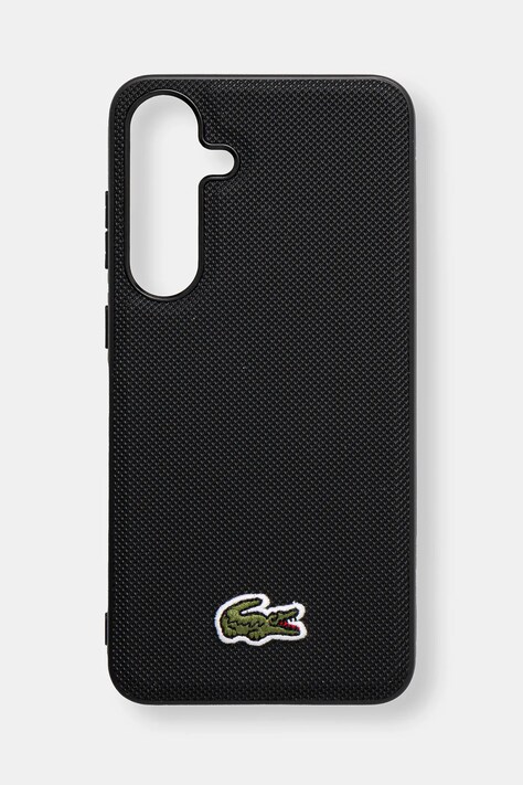 Чохол на телефон Lacoste Samsung Galaxy S25+ колір чорний LCHMS25MPVCK