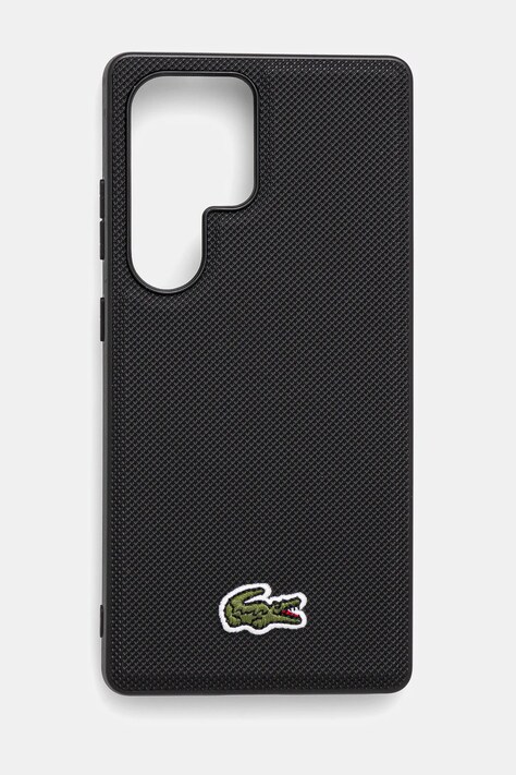 Obal na telefon Lacoste Samsung Galaxy S25 Ultra černá barva, LCHMS25LPVCK