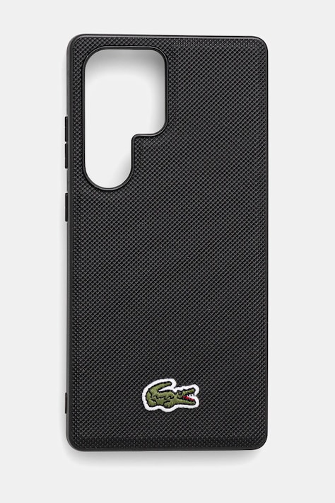 Puzdro na mobil Lacoste Samsung Galaxy S25 Ultra čierna farba, LCHMS25LPVCK