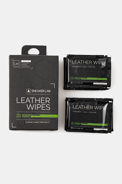 Салфетки для чистки обуви Sneaker LAB Leather Wipes - Box of 12 цвет белый LWZ_001