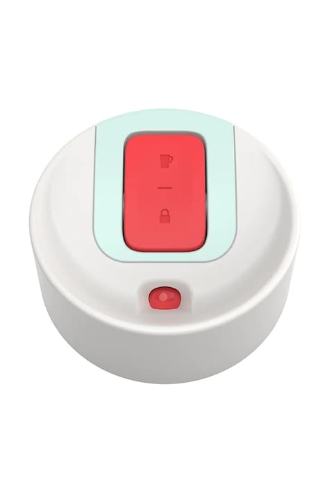Uzáver na hrnček olympus Kambukka Switch Lid Olympus Cherry Cake červená farba, L02014