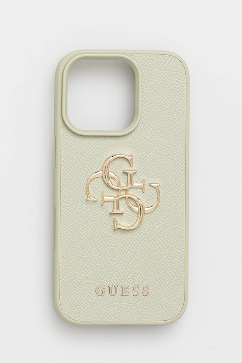 Чехол на телефон Guess iPhone 16 Pro цвет зелёный GUHCP16LPGT4MBN
