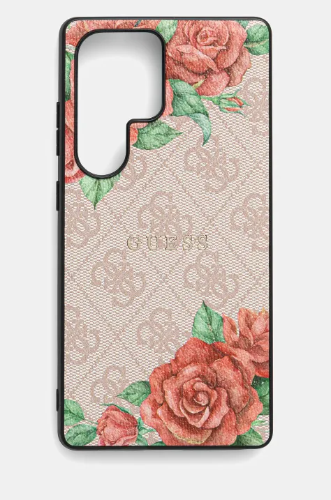 Guess etui na telefon Samsung Galaxy S25 Ultra kolor różowy GUHMS25LP4ROPEMCP