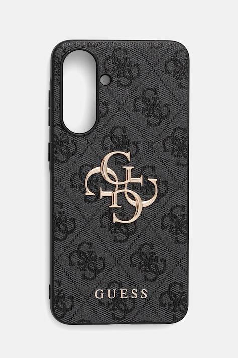 Guess carcasă de telefon Samsung Galaxy A56 culoarea negru, GUHCSA564GMGGR
