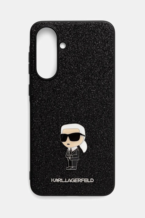 Obal na telefon Karl Lagerfeld Samsung Galaxy A56 černá barva, KLHCSA56GKNPSK