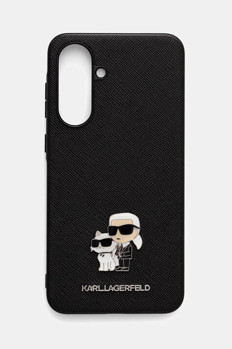 Obal na telefon Karl Lagerfeld Samsung Galaxy A36 černá barva, KLHCSA36PSAKCMPK