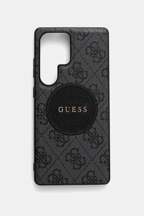 Guess telefon tok Samsung Galaxy S25 Ultra fekete, GUHMS25LP4PGRSGK
