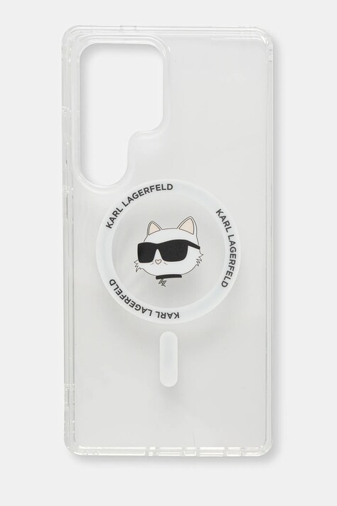 Чехол на телефон Karl Lagerfeld Samsung Galaxy S25 Ultra цвет прозрачный KLHMS25LHLSCHH