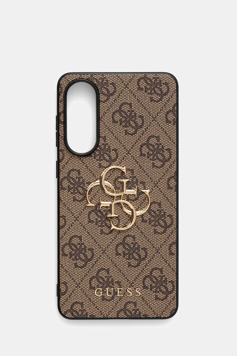 Guess etui na telefon Samsung Galaxy S25 Edge kolor brązowy GUHCS25E4GMGBR