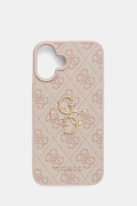 Guess etui na telefon iPhone 16 Plus 6.7" kolor różowy GUHCP16M4GMGPI