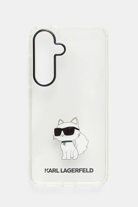 Karl Lagerfeld etui na telefon Samsung S24 Ultra kolor transparentny KLHCS24SHNCHTCT