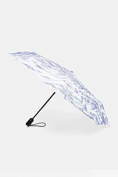 Moschino parasol kolor biały 8989