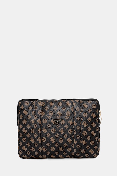 Θήκη φορητού υπολογιστή Guess 14" χρώμα: καφέ, GUCS14ZPGPOSGNK