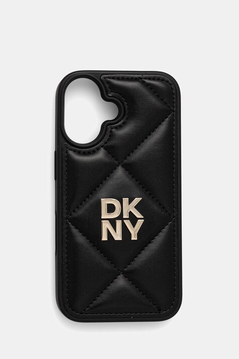 Dkny etui na telefon iPhone 16 6.1" kolor czarny DKHCP16SPQDSLK
