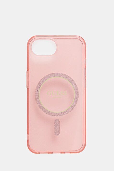 Чехол на телефон Guess iPhone 16e цвет розовый GUHMPSE4HFGEREP
