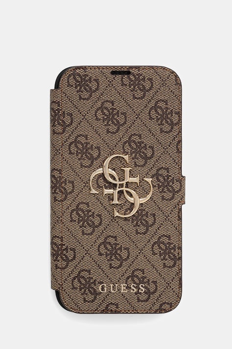 Θήκη κινητού Guess iPhone 16 Plus 6.7" χρώμα: καφέ, GUBKP16M4GMGBR