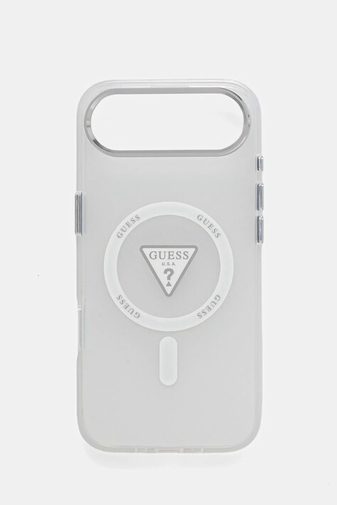 Guess etui na telefon iPhone 17 Air kolor transparentny GUHMP17MHGTMLCGT