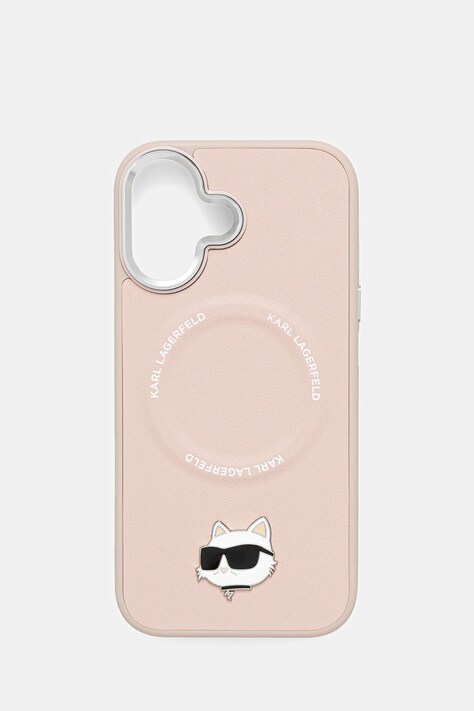 Karl Lagerfeld etui na telefon iPhone 17 kolor różowy KLHMP17SPSMLRCHP