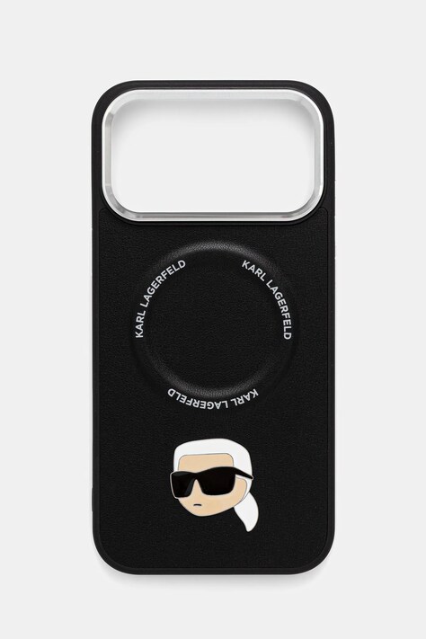 Karl Lagerfeld etui na telefon iPhone 17 Pro Max kolor czarny KLHMP17XPSMLRKLK
