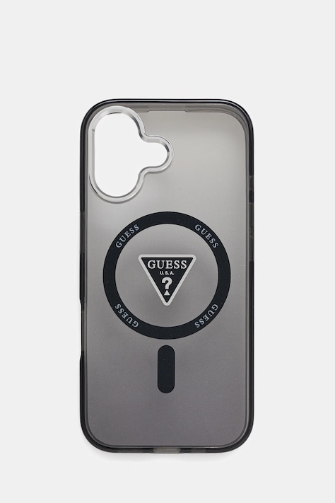 Guess etui na telefon iPhone 17 kolor czarny GUHMP17SHGTMLCGK