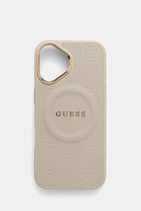 Guess etui na telefon iPhone 17 kolor beżowy GUHMP17SPSAMSECE
