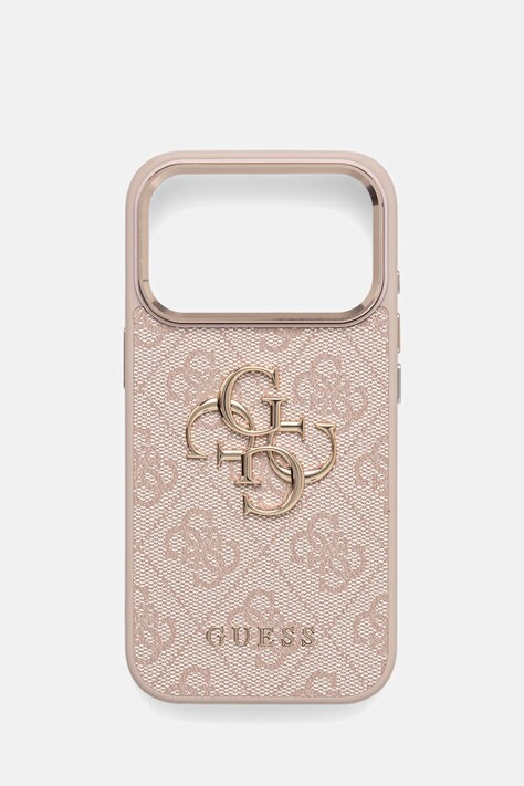 Guess etui na telefon iPhone 17 Pro kolor różowy GUHCP17L4GMGCPI