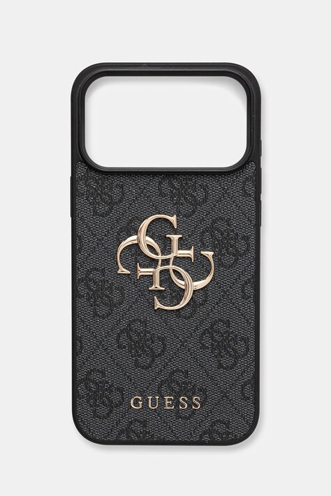 Guess etui na telefon iPhone 17 Pro Max kolor szary GUHCP17X4GMGGR