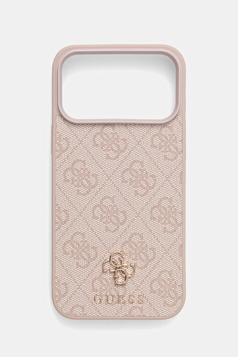 Guess etui na telefon iPhone 17 Pro Max kolor różowy GUHMP17XP4SM4MP