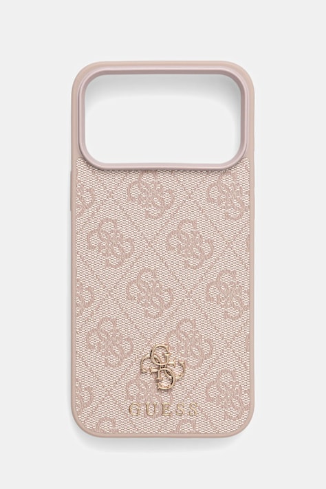 Guess etui na telefon iPhone 17 Pro Max kolor różowy GUHMP17XP4SM4MP