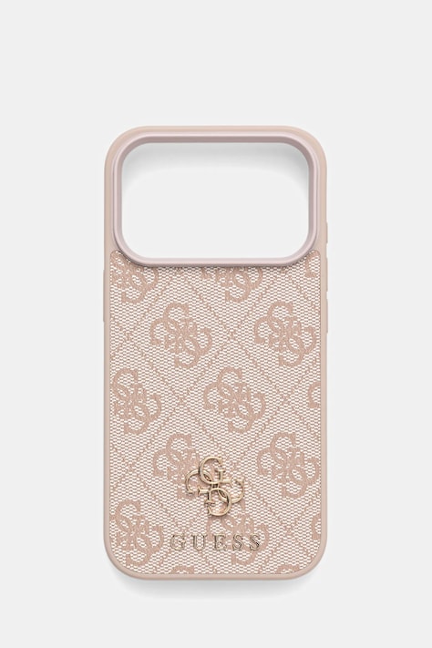 Guess etui na telefon iPhone 17 Pro kolor różowy GUHMP17LP4SM4MP