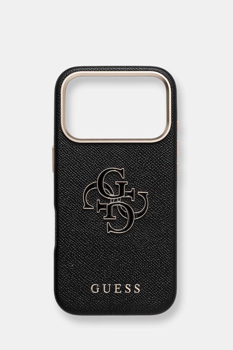 Etui za telefon Guess iPhone 17 Pro boja: crna, GUHCP17L5PS4RGGK