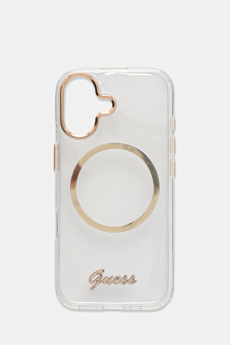 Guess etui na telefon iPhone 17 transparentne