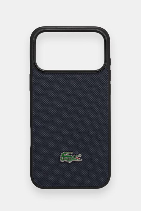 Lacoste etui na telefon iPhone 17 Pro Max granatowe LCHMP17XPLAV