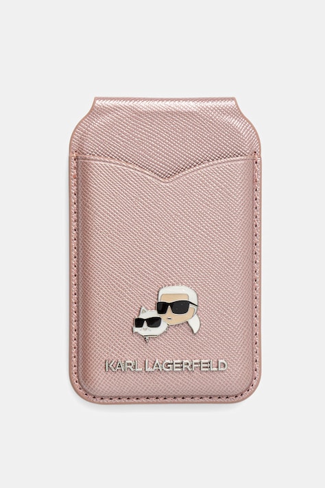 Karl Lagerfeld etui na karty różowe KLWMSMPGKCHPP