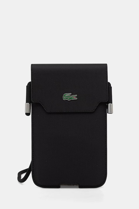 Lacoste etui na telefon czarne LCPSP17XPLAK
