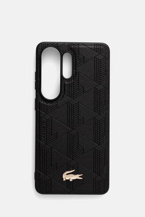 Lacoste etui na telefon z imitacji skóry Samsung Galaxy S26 Ultra czarne LCHMS26LPNOK
