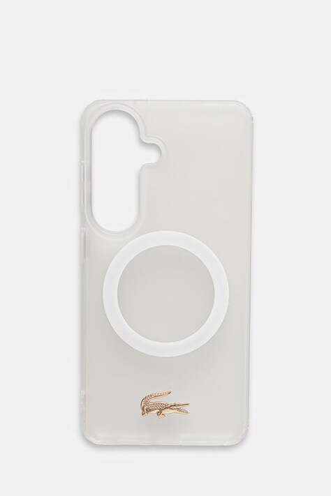 Lacoste etui na telefon Samsung Galaxy S26 białe LCHMS26SUFWAH