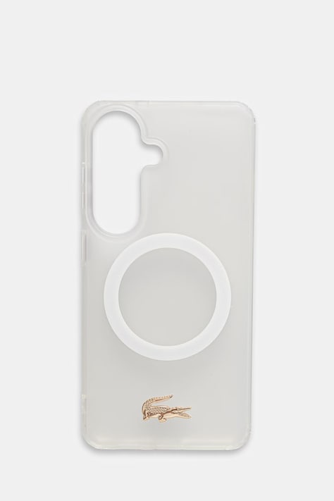 Lacoste etui na telefon Samsung Galaxy S26 białe LCHMS26SUFWAH