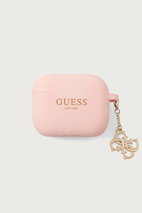 Guess Etui na słuchawki AirPods Pro 3 różowe GUAP3LECG4P