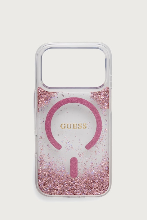 Guess Etui na telefon iPhone 17/18 Pro różowe GUHMP18LRGRGEP