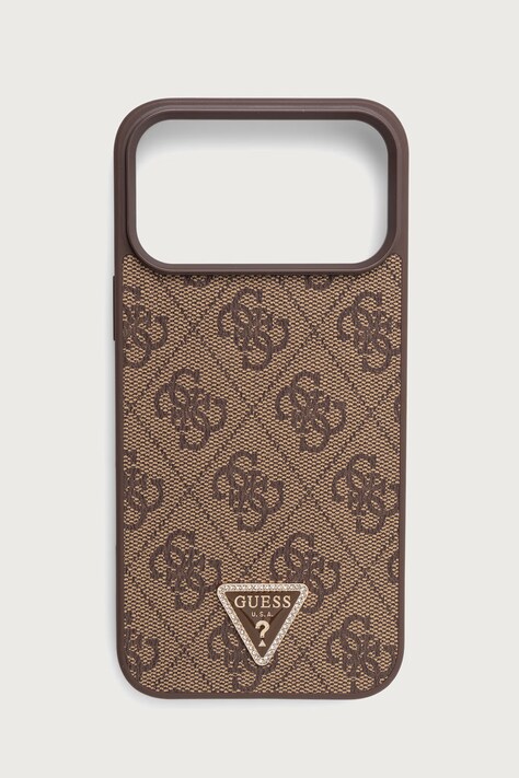 Guess Etui na telefon iPhone 17/18 Pro Max beżowe GUHMP18XP4TDPW